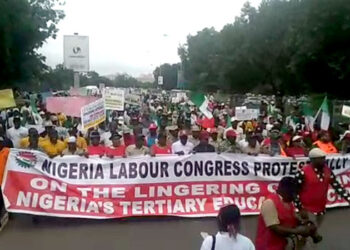 HEAVY SECURITY PRESENCE IN ABUJA AS ASUU PROTEST ENTERS DAY TWO