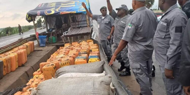 Customs  Intercepts 81,425 Litres Of PMS In Badagry