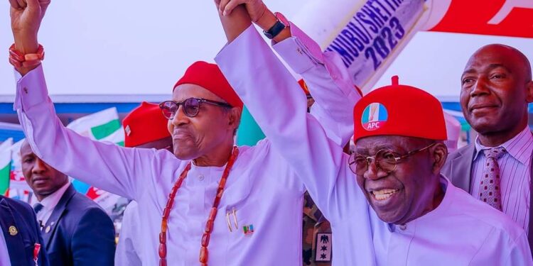 BUHARI: TINUBU IS MY SUCCESSOR, STOP THE JOKE ABOUT INTERIM GOVERNMENT