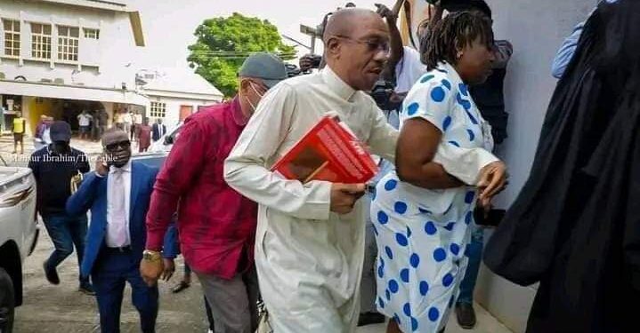 EMEFIELE ARRAIGNED IN LAGOS COURT, PLEADS NOT GUILTY