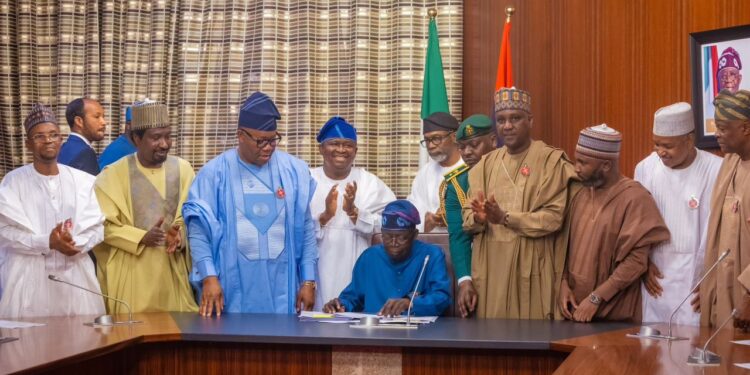 DEFENCE, JOB CREATION TOP AS TINUBU SIGNS  N28.7 TRILLION FOR 2024