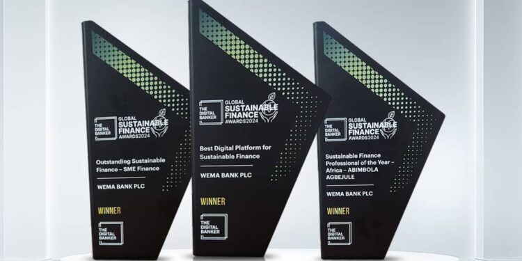 2024: Wema Bank Clinches Multiple Awards at the Global Sustainable Finance Awards