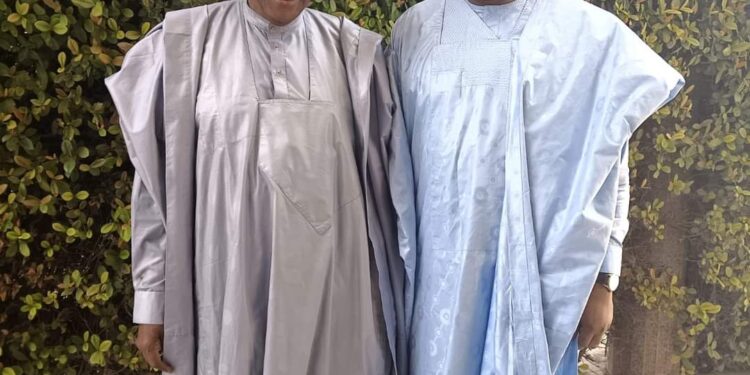 STATE OF THE NATION: GBENGA HASHIM VISITS NEPU LEADER, FORMER MINISTER IN KANO