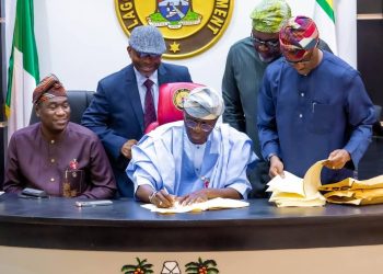 GOVERNOR SANWO-OLU SIGNS 2025 APPROPRIATION BILL FOR LAGOS