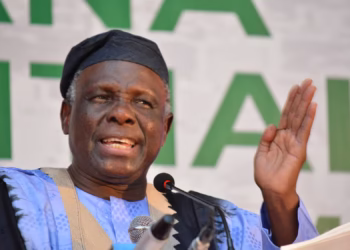 TINUBU SALUTES JERRY GANA AT 80