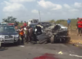 HOW FRSC OPERATIVES RESCUED ANTHONY JOSHUA AS TWO DIE FROM OGUN STATE FATAL CRASH