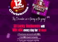 12 Days of Christmas with 5 for 5 Rewards: Celebrating the Season the Wema Way