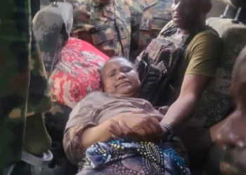 TROOPS RESCUE WIFE OF FORMER DIRECTOR DEFENCE INFORMATION FROM BANDITS