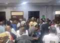 MASSIVE SHOW OF SOLIDARITY FOR GBENGA HASHIM AS COURT ADJOURNS ACCORD PRESIDENTIAL TICKET SUIT