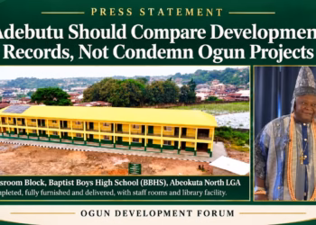 Ogun Group Taunt Adebutu To Compare Development Records, Not Condemn Projects