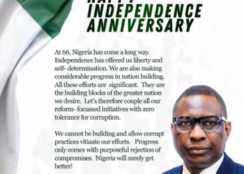Nigeria @ 66: Olukoyede Calls for Zero Tolerance of Corruption to Drive Progress and Reforms